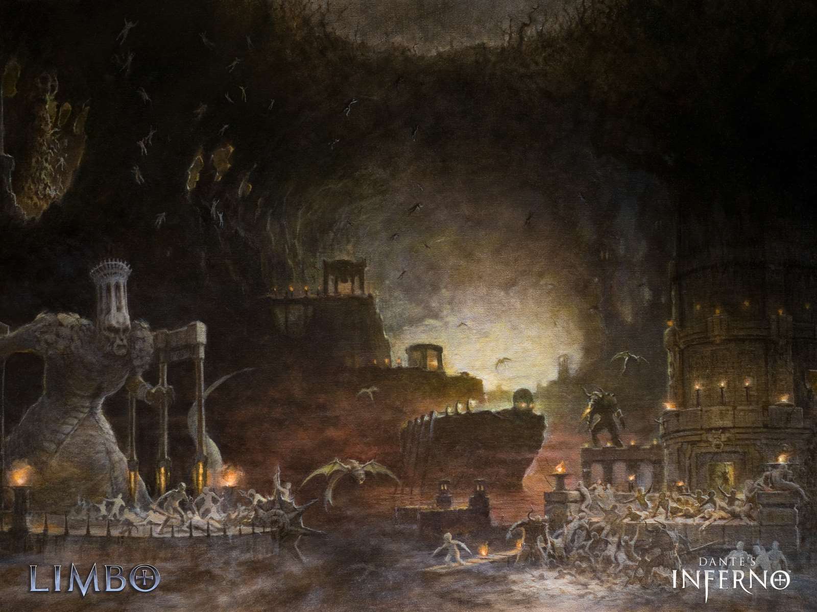 Dantes Inferno wallpapers  Dantes Inferno stock photos