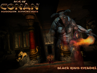 Official Age of Conan Wallpaper: Black Ring Citadel